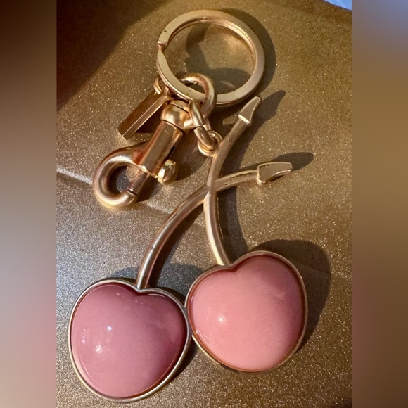 Pink Cherry Keychain - Picture 1 of 2